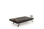 Atelier Del Sofa Sofá-Cama de 3 Plazas Zven - Gris Oscuro